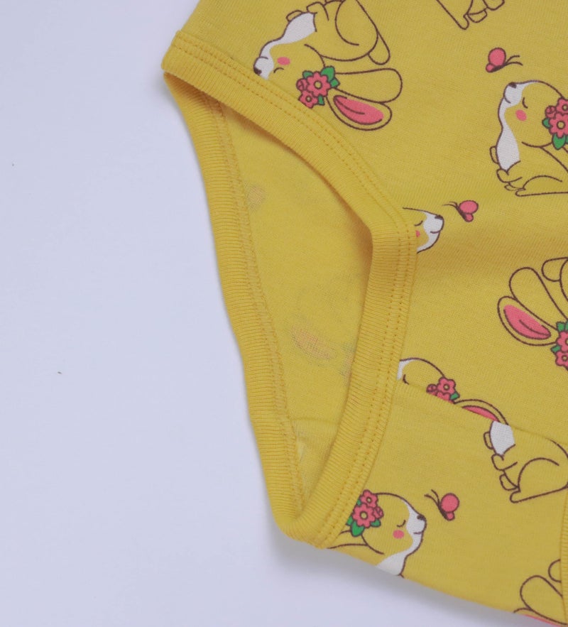 Boboking Girls Soft Briefs Little Kids Girls Comfortable Underwear (Pack of 6) 9/10y - Image 5
